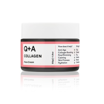 Crema de fata cu colagen, 50g, Q+A