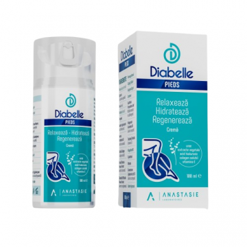 Crema pentru piciorul diabeticului Diabelle Pieds, 100ml, Anastasie Laboratoires