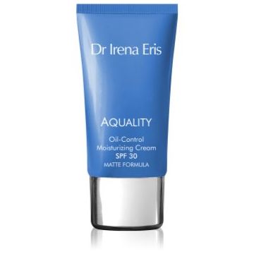 Dr Irena Eris Aquality Oil-Control Moisturizing Cream crema puternic hidratanta antirid