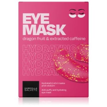 Gabriella Salvete Eye Mask Dragon Fruit & Extracted Caffeine masca pentru ochi pentru calmare