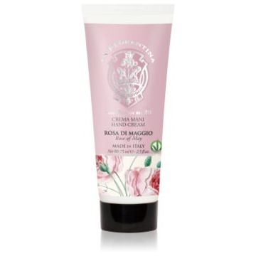 La Florentina Rose of May Hand Cream cremă naturală de mâini cu aromă de trandafiri
