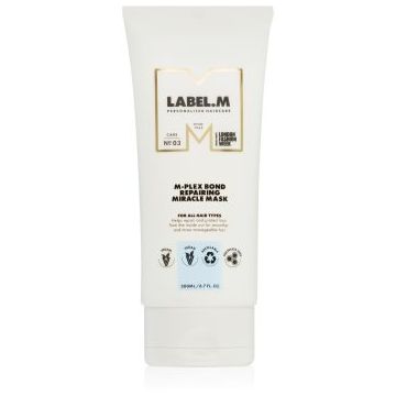 label.m M-Plex Bond Repairing Miracle Mask mască hrănitoare profundă pentru toate tipurile de păr
