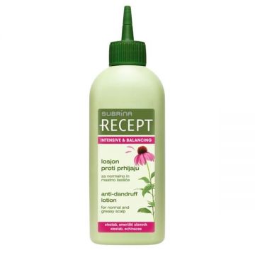 Lotiune Antimatreata pentru Scalp Gras - Subrina Recept Intensive & Balancing Anti-Dandruff Lotion, 200 ml