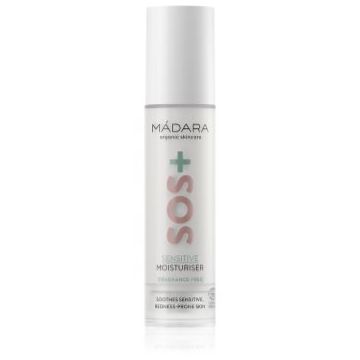 MÁDARA SOS+ Sensitive cremă hidratantă pentru piele sensibilă