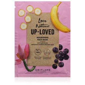 Oriflame Love Nature Up-Loved Upcycled Banana Flower & Organic Acai masca hidratanta si hranitoare