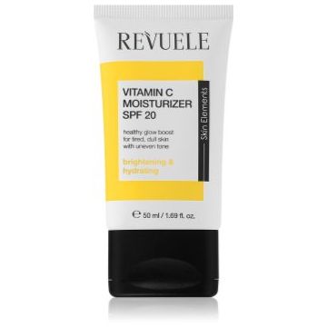Revuele Vitamin C Moisturizer SPF 20 cremă de față, pentru hidratare și iluminare SPF 20