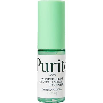 Ser de fata mini Wonder Releaf Centella Unscented, 15ml, Purito Ser de fata mini Wonder Releaf Centella Unscented, 15ml, Purito