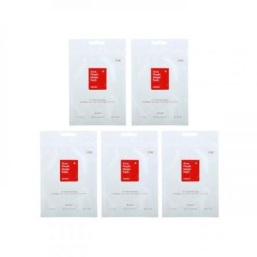 Set 5 pachete plasturi pentru cosuri si anti acnee Cosrx Acne Pimple Master Patch, 24 buc x 5 plicuri