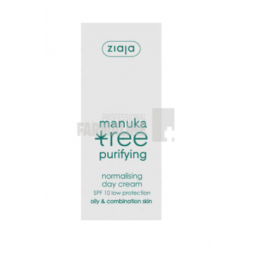 Ziaja Manuka Tree Crema de zi normalizatoare SPF10 50 ml