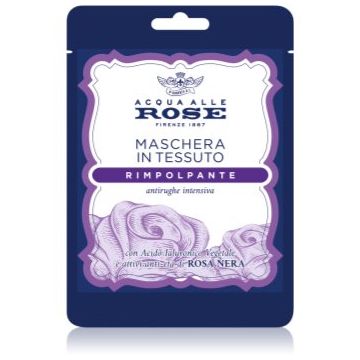Acqua Alle Rose Rimpolpante mască textilă nutritivă