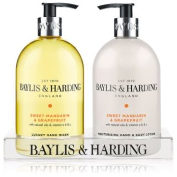 Baylis & Harding Sweet Mandarin & Grapefruit set pentru un ten hidratat