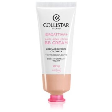 Collistar Face IDROATTIVA+ Tinted Moisturizer cremă hidratantă nuanțatoare SPF 30