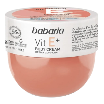Crema de corp cu vitamina E, 400 ml, Babaria