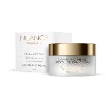Crema de zi pentru ten mixt Caviar and Pearl, 50ml, Nuance