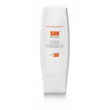 Crema fluida pentru Protectie Solara Bruno Vassari Sun Pocket Fluid SPF50+ 50ml