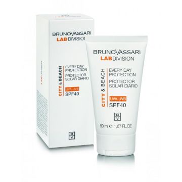 Crema-gel cu factor de protectie ridicat City&Beach SPF 40 Bruno Vassari 50ml