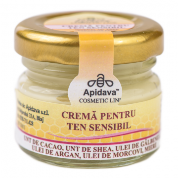 Crema ten sensibil, 30ml, Apidava