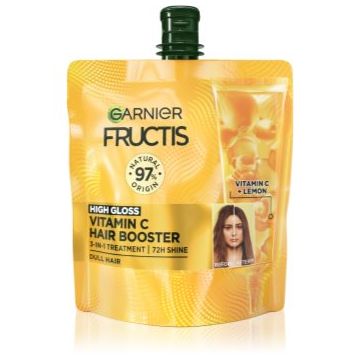 Garnier Fructis Vitamin C Hair Booster mască nutritivă pentru păr foarte uscat