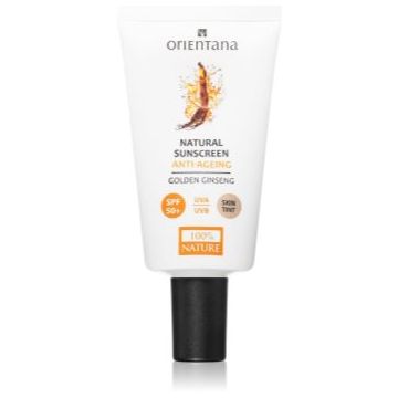 Orientana Natural Sunscreen crema de fata tonifianta SPF 50+