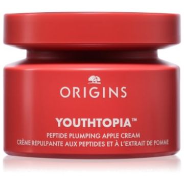 Origins Youthtopia Peptide Plumping Apple Cream crema hidratanta si calmanta reface bariera protectoare a pielii