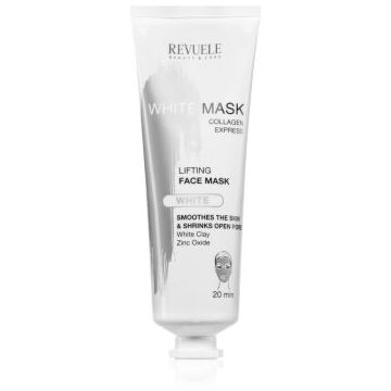 Revuele White Mask Collagen Express masca cu efect de lifting si fermitate pentru micsorarea porilor