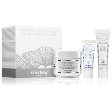 Sisley Velvet Nourishing Cream with Saffron Flowers set pentru îngrijirea pielii