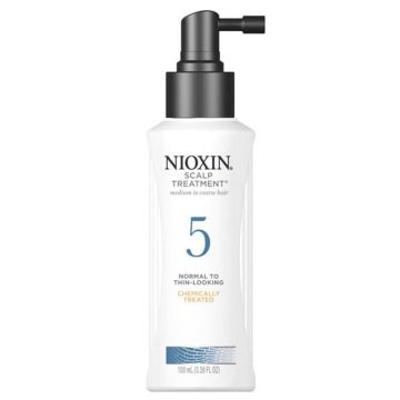Tratament Par Normal spre Aspru cu Aspect Subtiat - Nioxin System 5 Scalp Treatment 100 ml
