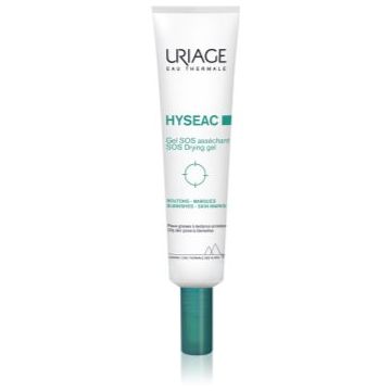 Uriage Hyséac SOS Drying Gel gel topic pentru acnee impotriva petelor