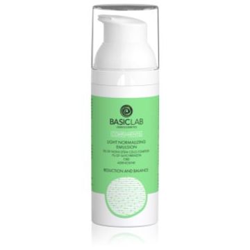 BasicLab Dermocosmetics Complementis emulsie hidratantă lejeră pentru ten gras si problematic