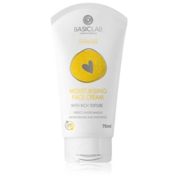 BasicLab Dermocosmetics Famillias crema bogat hidratanta faciale