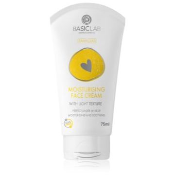BasicLab Dermocosmetics Famillias crema hidratanta usoara faciale