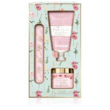 Baylis & Harding Royale Garden Rose, Poppy & Vanilla set cadou pentru maini si unghii