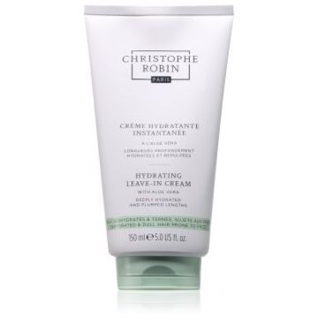 Christophe Robin Hydrating Leave in cream crema de par stralucire pentru parul uscat si fragil