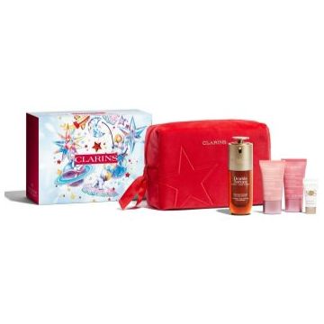 Clarins Double Serum & Multi-Active Collection set cadou pentru un aspect intinerit Luminosity