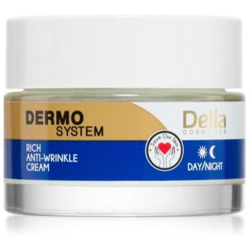 Delia Cosmetics Dermo System cremă pentru fermitate de zi și de noapte antirid