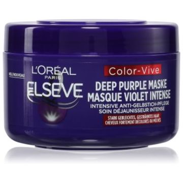 L’Oréal Paris Elseve Color-Vive Purple masca intensiva neutralizeaza tonurile de galben