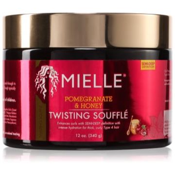 Mielle Pomegranate & Honey Twisting Soufflé crema de par pentru par ondulat si cret