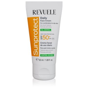 Revuele Sunprotect Oil Control crema protectoare pentru fata pentru ten gras