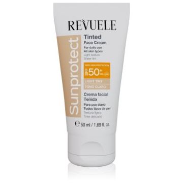 Revuele Sunprotect Tinted Face Cream crema protectoare cu efect de tonifiere SPF 50+
