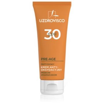 Uzdrovisco Pre-Age Anti-Wrinkle Peptide Antioxidant Cream SPF 30 crema de zi protectoare SPF 30