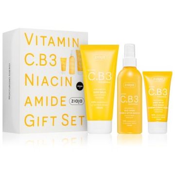 Ziaja Vitamin C.B3 Niacinamide set cadou pentru fata si corp
