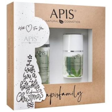 Apis Natural Cosmetics Cannabis Home Care set cadou faciale