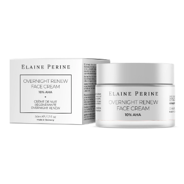 Crema de noapte pentru fata cu 10% AHA, 50ml, Elaine Perine
