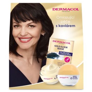 Dermacol Gold Elixir set cadou pentru ten matur