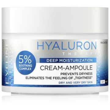 Eveline Cosmetics Cream-Ampoule Hyaluron cremă intens hidratantă