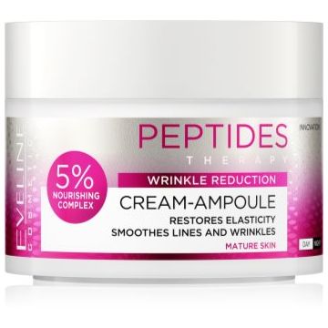 Eveline Cosmetics Cream-Ampoule Peptides lift crema de fata pentru fermitate antirid