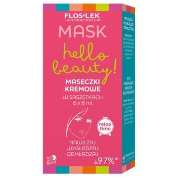 FlosLek Laboratorium Hello beauty! Set set cadou pentru aplicarea măștilor faciale