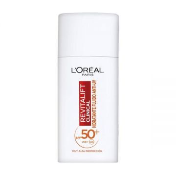 Fluid Hidratant cu Vitamina C si SPF50+ - L'Oreal Paris Revitalift Clinical Hidratante Fluido Anti-UV SPF 50+, 50 ml