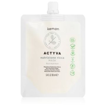 Kemon Actyva Nutrizone Ricca masca hidratanta pentru par foarte uscat