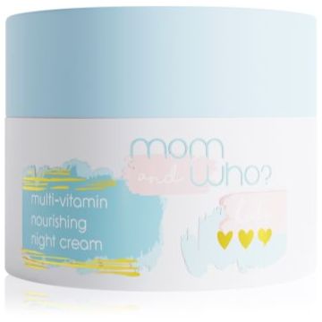 Nacomi Mom & Who Kids crema de noapte nutritiva pentru copii